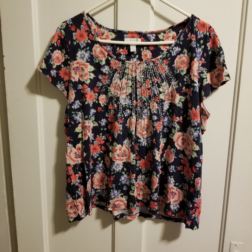 Pretty floral top